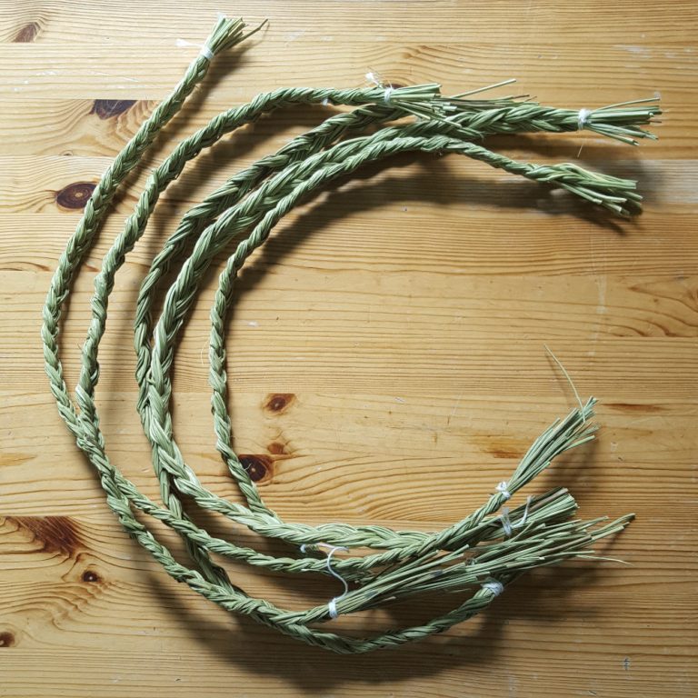 Sweetgrass Braids, Large Sweet Grass Smudge